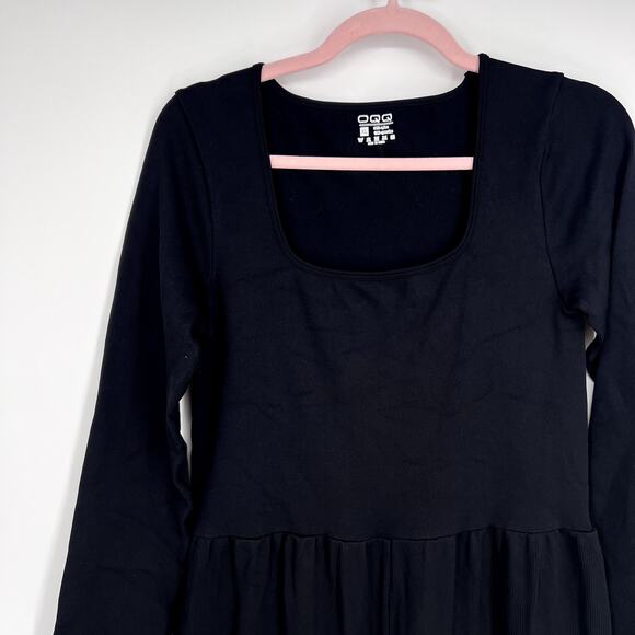 OQQ Wide Leg Jumpsuit Size XL - Black - Picture 4 of 4